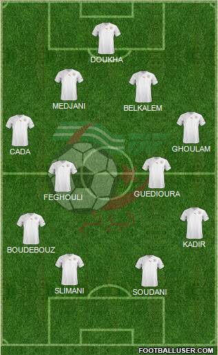 Algeria Formation 2012