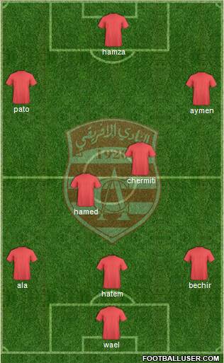 Club Africain Tunis Formation 2012