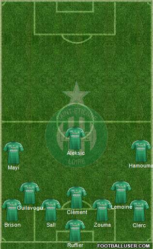 A.S. Saint-Etienne Formation 2012