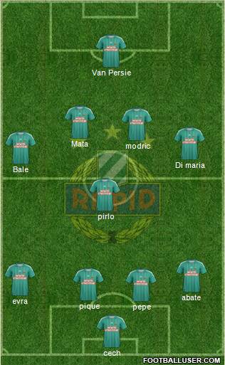 SK Rapid Wien Formation 2012