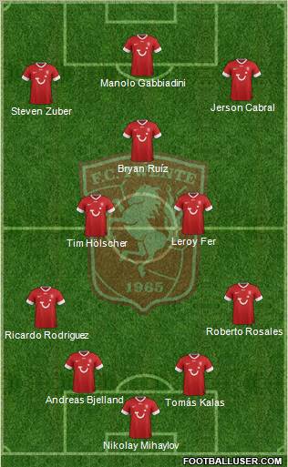 FC Twente Formation 2012