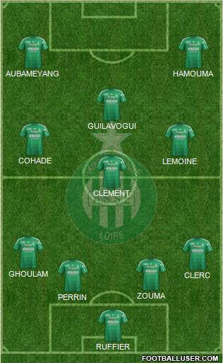 A.S. Saint-Etienne Formation 2012