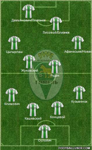 FC Gomel Formation 2012