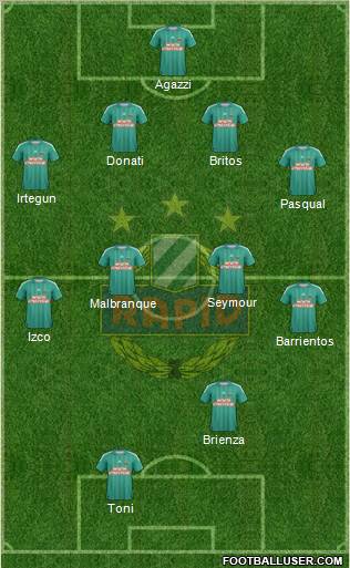 SK Rapid Wien Formation 2012