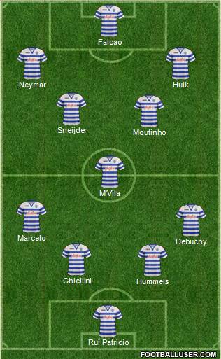 Queens Park Rangers Formation 2012