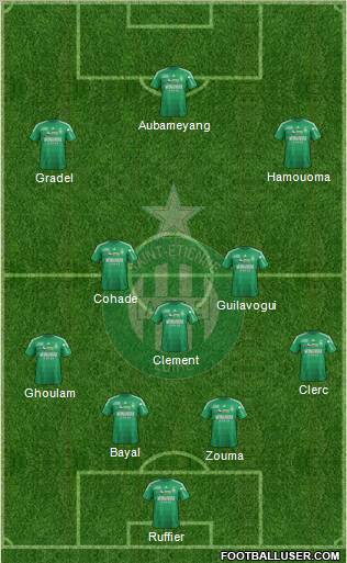 A.S. Saint-Etienne Formation 2012