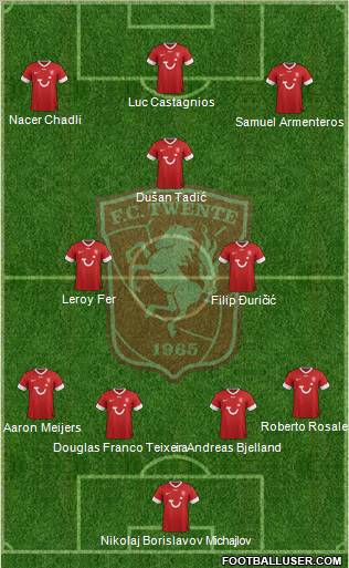 FC Twente Formation 2012