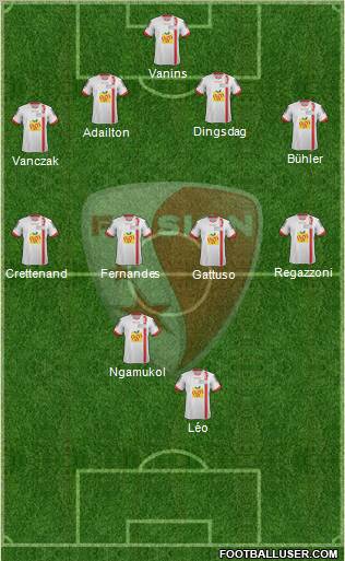 FC Sion Formation 2012