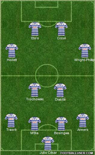 Queens Park Rangers Formation 2012