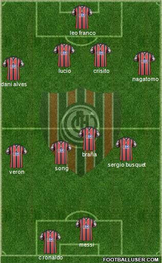 Chacarita Juniors Formation 2012