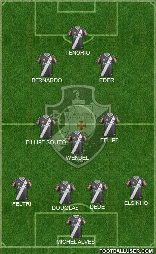 CR Vasco da Gama Formation 2012