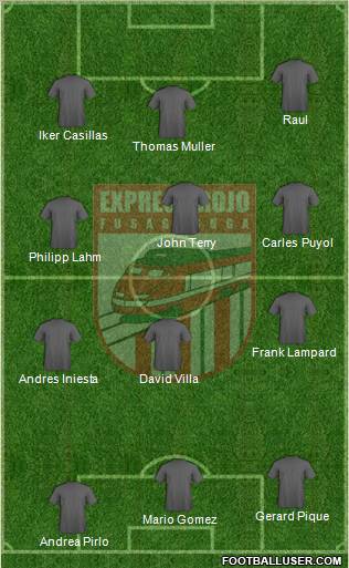 CD Expreso Rojo Formation 2012