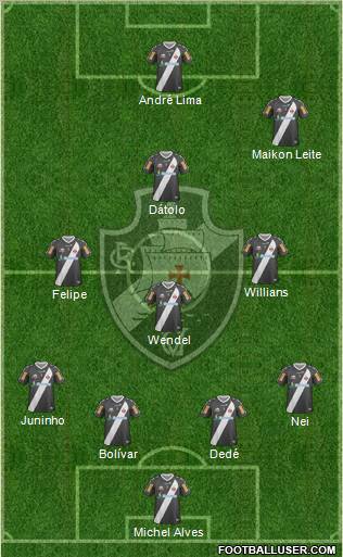 CR Vasco da Gama Formation 2012