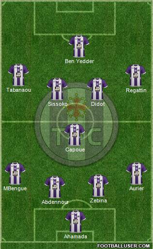 Toulouse Football Club Formation 2012