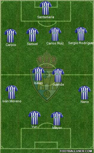 S.D. Ponferradina Formation 2012