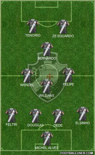 CR Vasco da Gama Formation 2012