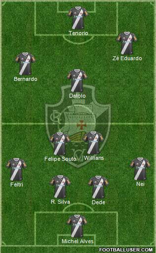 CR Vasco da Gama Formation 2012