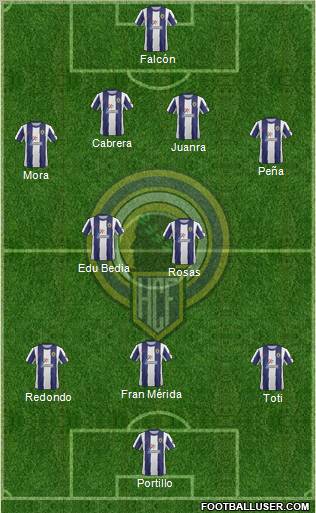 Hércules C.F., S.A.D. Formation 2012