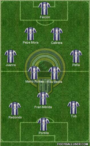 Hércules C.F., S.A.D. Formation 2012