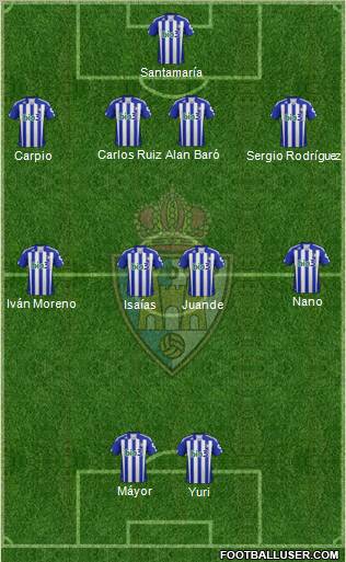 S.D. Ponferradina Formation 2012