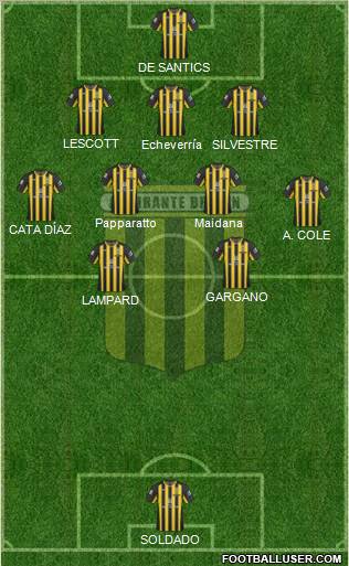 Almirante Brown Formation 2012