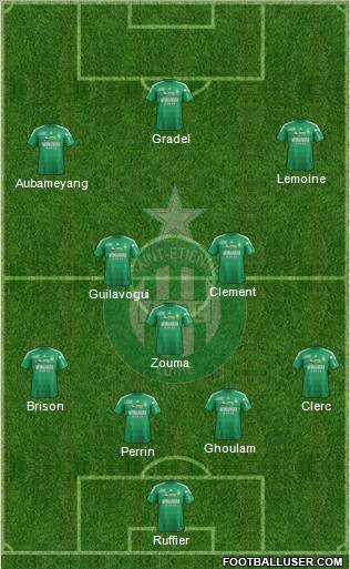 A.S. Saint-Etienne Formation 2012