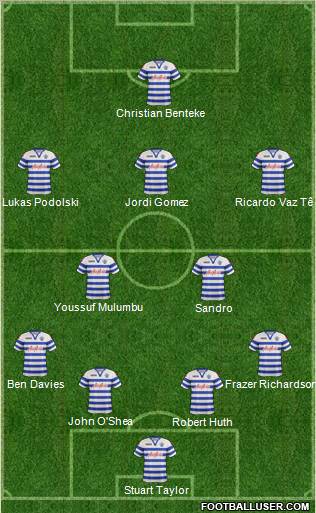 Queens Park Rangers Formation 2012