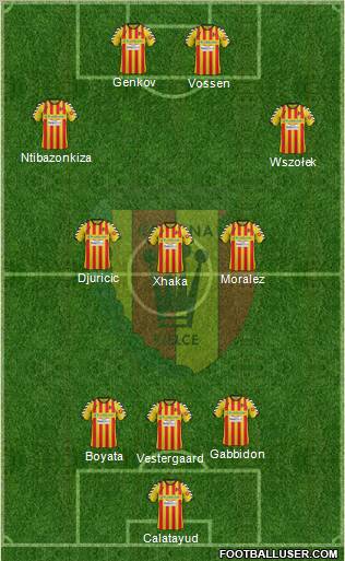 Korona Kielce Formation 2012