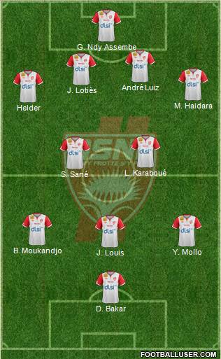 A.S. Nancy Lorraine Formation 2012