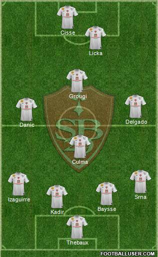 Stade Brestois 29 Formation 2012