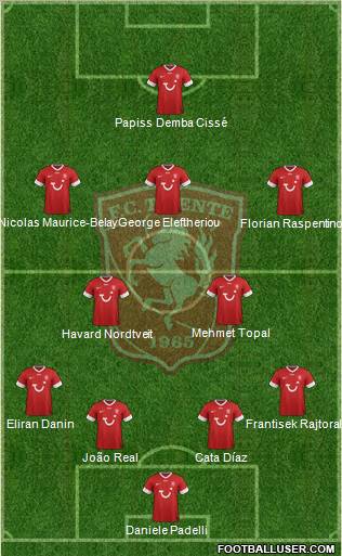 FC Twente Formation 2012