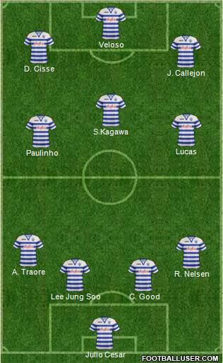 Queens Park Rangers Formation 2012