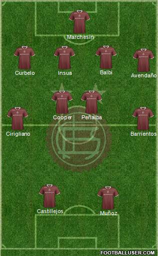 Lanús Formation 2012