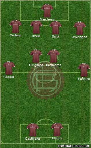 Lanús Formation 2012