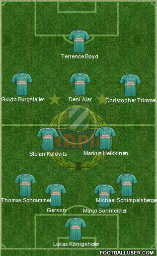 SK Rapid Wien Formation 2012