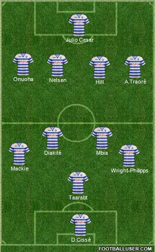 Queens Park Rangers Formation 2012