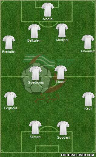 Algeria Formation 2013