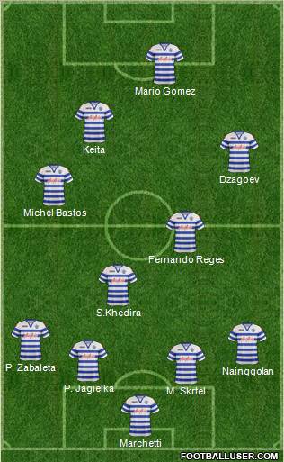 Queens Park Rangers Formation 2013