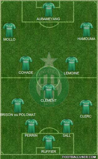 A.S. Saint-Etienne Formation 2013