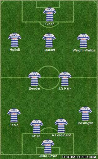 Queens Park Rangers Formation 2013