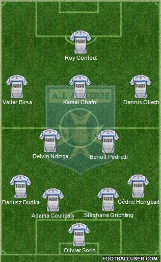 A.J. Auxerre Formation 2013