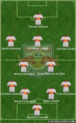 FC Salzburg Formation 2013