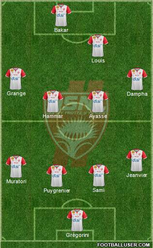 A.S. Nancy Lorraine Formation 2013