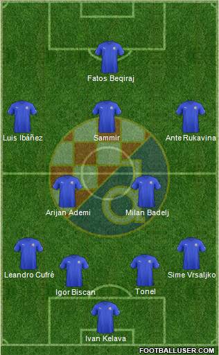 NK Dinamo Formation 2013