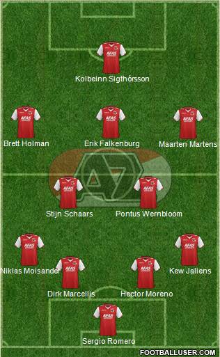 AZ Alkmaar Formation 2013