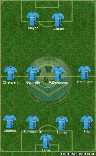 Tours Football Club Formation 2013