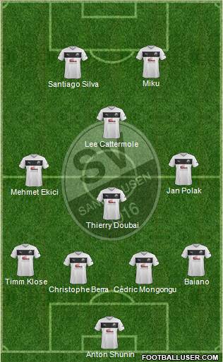 SV Sandhausen Formation 2013