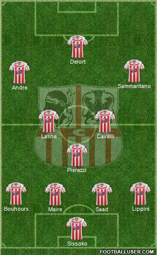 Athletic Club Ajaccien Football Formation 2013