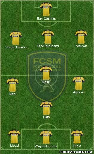 FC Sochaux-Montbéliard Formation 2013