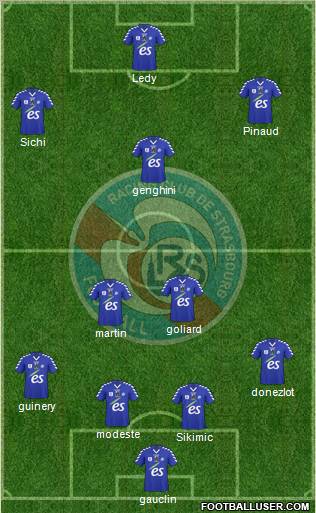 Racing Club de Strasbourg-Football Formation 2013